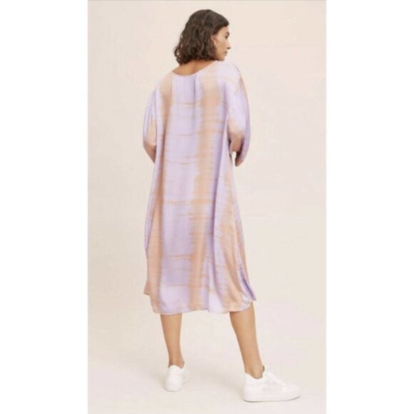 Anthropologie Norblack Norwhite tie dyes dress new - Picture 3 of 3